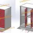  Шкаф сумочный разборный 1200х500х970 (ШхГхВ) 8-ячеечный (стол-тумба) S-0,7 мм - uralbiznesstroi.ru – Санкт-Петербург