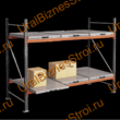 Стеллаж с выкатными платформами  2500*2700*1050 2 яруса 6 платформ - uralbiznesstroi.ru – Санкт-Петербург