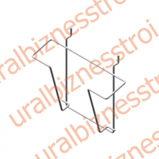 ЕК360 Подставка под колготки,200 мм,Н=135 мм,цинк - uralbiznesstroi.ru – Санкт-Петербург