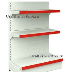 Торговый пристенный стеллаж 1450*300*600 3 полки - uralbiznesstroi.ru – Санкт-Петербург