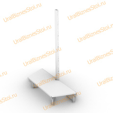 Торговые торцевые стеллажи 1450*300 1 полка - uralbiznesstroi.ru – Санкт-Петербург