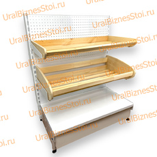 Торговый стеллаж для хлеба 1450*500*900 3 полки - uralbiznesstroi.ru – Санкт-Петербург
