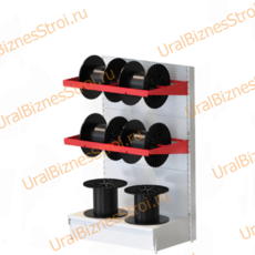Торговый стеллаж для кабеля 1450*400*1200 8 катушек - uralbiznesstroi.ru – Санкт-Петербург