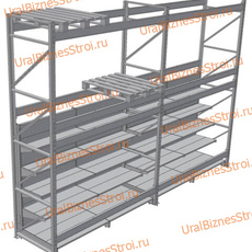 Стеллаж Cash & Carry 4000*7200*1050 - uralbiznesstroi.ru – Санкт-Петербург