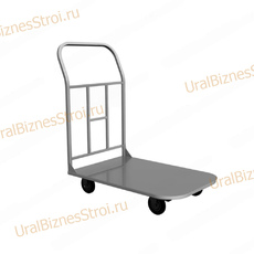Телега грузовая платформенная ТПР-100 (500*800), г/п - 500 кг, два поворотных колеса - uralbiznesstroi.ru – Санкт-Петербург
