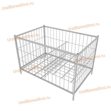 Корзина экспозиционная 1200х800х850(600) - uralbiznesstroi.ru – Санкт-Петербург