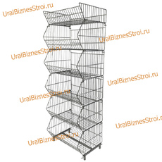 Горка из корзин (КОШ), 5+1 - uralbiznesstroi.ru – Санкт-Петербург