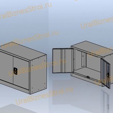 Антресоль для шкафа архивного 460*1000*400 2-дверный - uralbiznesstroi.ru – Санкт-Петербург