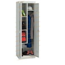 Шкаф хозяйственный 1850*800*500 двухсекционный - uralbiznesstroi.ru – Санкт-Петербург