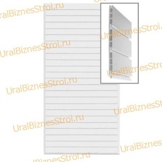 Экономпанель 1200*2400 РР пластик белая (вертикально) - uralbiznesstroi.ru – Санкт-Петербург