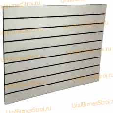 Экономпанель 1200*2400 (NS черн. МДФ) белая (Вертикально) - uralbiznesstroi.ru – Санкт-Петербург