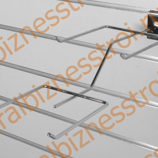 F 116 Вешалка для поясов и галстуков,300 мм, хром - uralbiznesstroi.ru – Санкт-Петербург