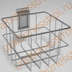 F 198 Корзина маленькая 390*300*125 хром - uralbiznesstroi.ru – Санкт-Петербург
