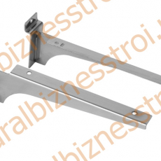 F 226 Кронштейн для полки усилен.300 мм хром, пар - uralbiznesstroi.ru – Санкт-Петербург