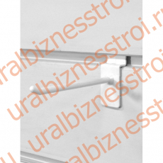 FP290 Крючок пластиковый,белый 100 мм - uralbiznesstroi.ru – Санкт-Петербург