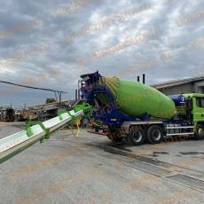 Аренда автобетоносмесителя с телескопическим гидролотоком - uralbiznesstroi.ru – Санкт-Петербург