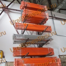 Стеллаж консольный двусторонний 3000x1270x2000 мм легкий 3 яруса - uralbiznesstroi.ru – Санкт-Петербург