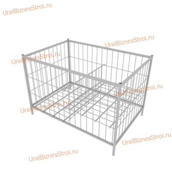 Корзина экспозиционная 1200х800х850(600) - uralbiznesstroi.ru – Санкт-Петербург