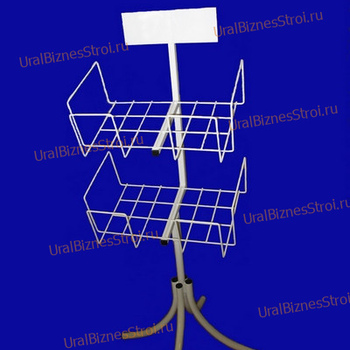 Стойка для прессы двуярусная, комбинированная, формат А4 и А3 - uralbiznesstroi.ru – Санкт-Петербург