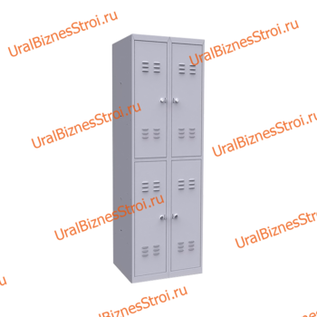 Шкаф гардеробный 4 секционный 4 двери 1850*500*800 S-0,8мм - uralbiznesstroi.ru – Санкт-Петербург