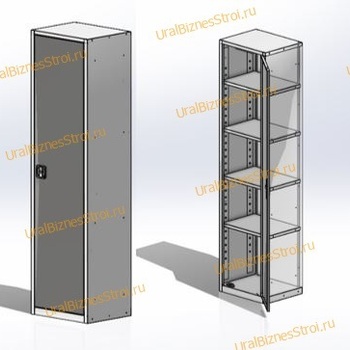 Шкаф архивный 1850*425*400 1-дверный - uralbiznesstroi.ru – Санкт-Петербург