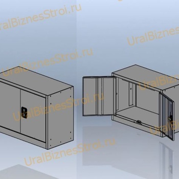 Антресоль для шкафа архивного 460*1000*400 2-дверный - uralbiznesstroi.ru – Санкт-Петербург