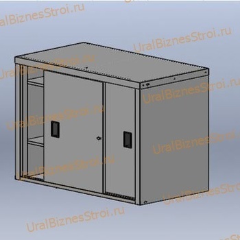 Шкаф архивный малый купе 925*2000*450 двухсекционный 2 раздвижные двери - uralbiznesstroi.ru – Санкт-Петербург