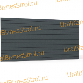 Экономпанель 2400*1200 графит (горизонтально) - uralbiznesstroi.ru – Санкт-Петербург