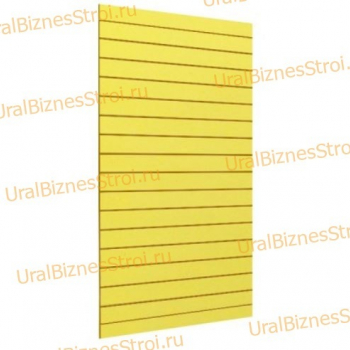 Экономпанель 1200*2400 желтая (вертикально) - uralbiznesstroi.ru – Санкт-Петербург