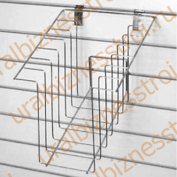 F 120/8 Держатель для рубашек 28,8*42,6*23,6 хром - uralbiznesstroi.ru – Санкт-Петербург