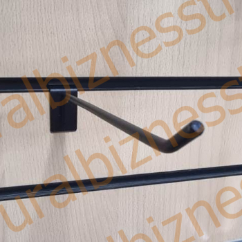 F 292 Крючок 200 мм чёрный (4мм) - uralbiznesstroi.ru – Санкт-Петербург