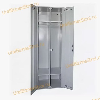 Шкаф гардеробный двухсекционный (Две двери) 1850*500*600 S-0,7мм - uralbiznesstroi.ru – Санкт-Петербург